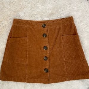 Corduroy Skirt